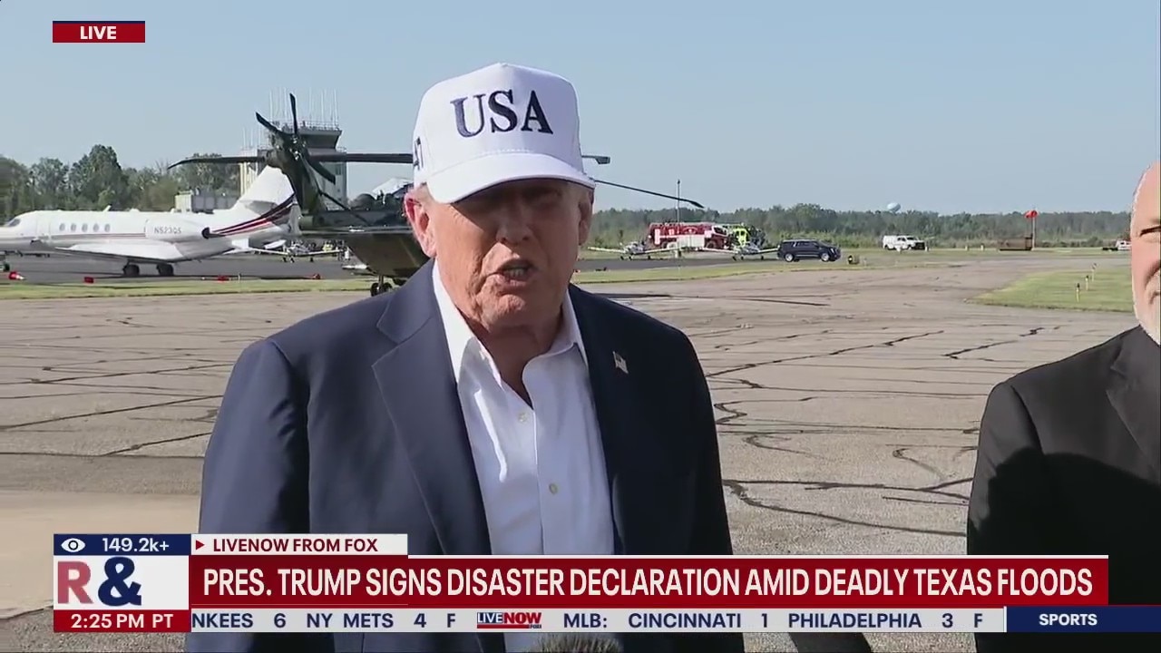 Trump signs disaster declaration amid Texas floods