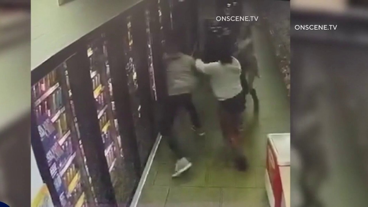 Violent 7-Eleven robbery caught on video 
