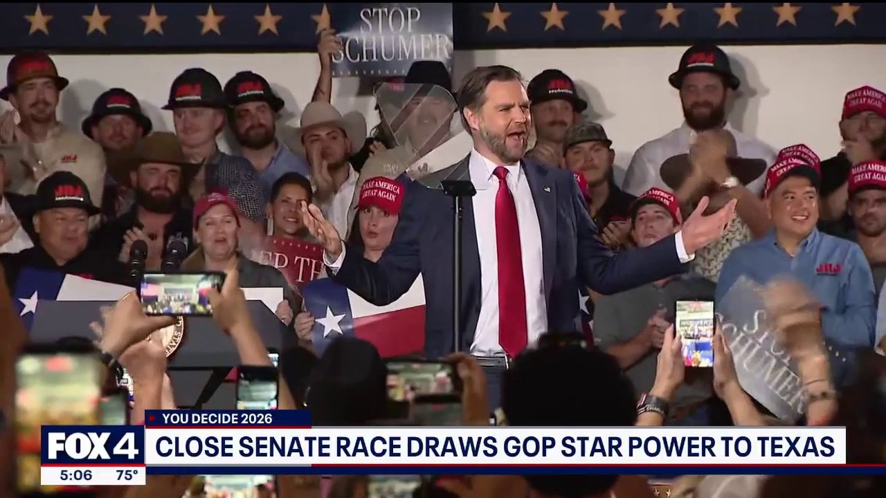 JD Vance rallies Republican support in Parker County