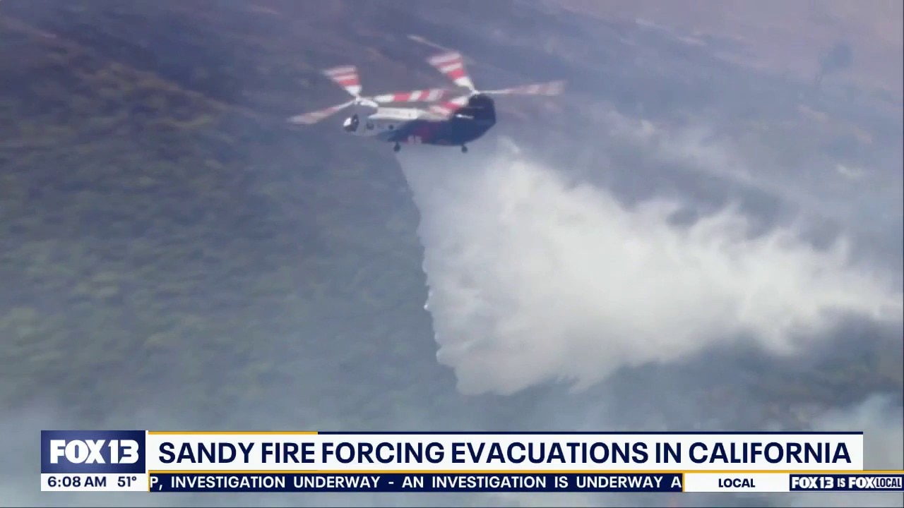 Sandy Fire forcing evacuations in California