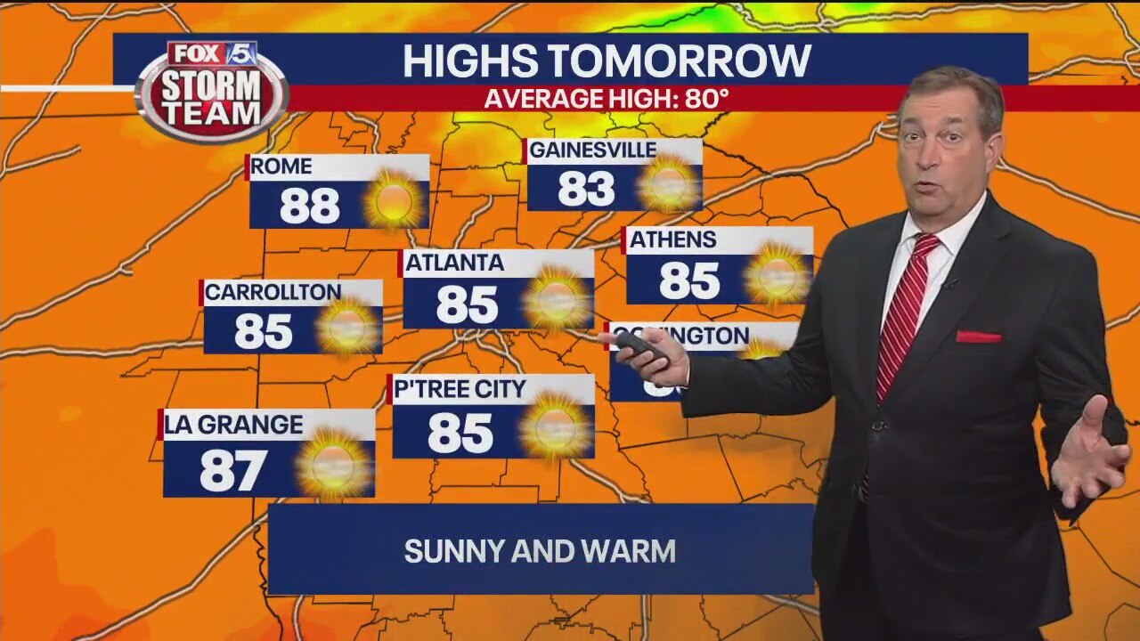 Friday night forecast
