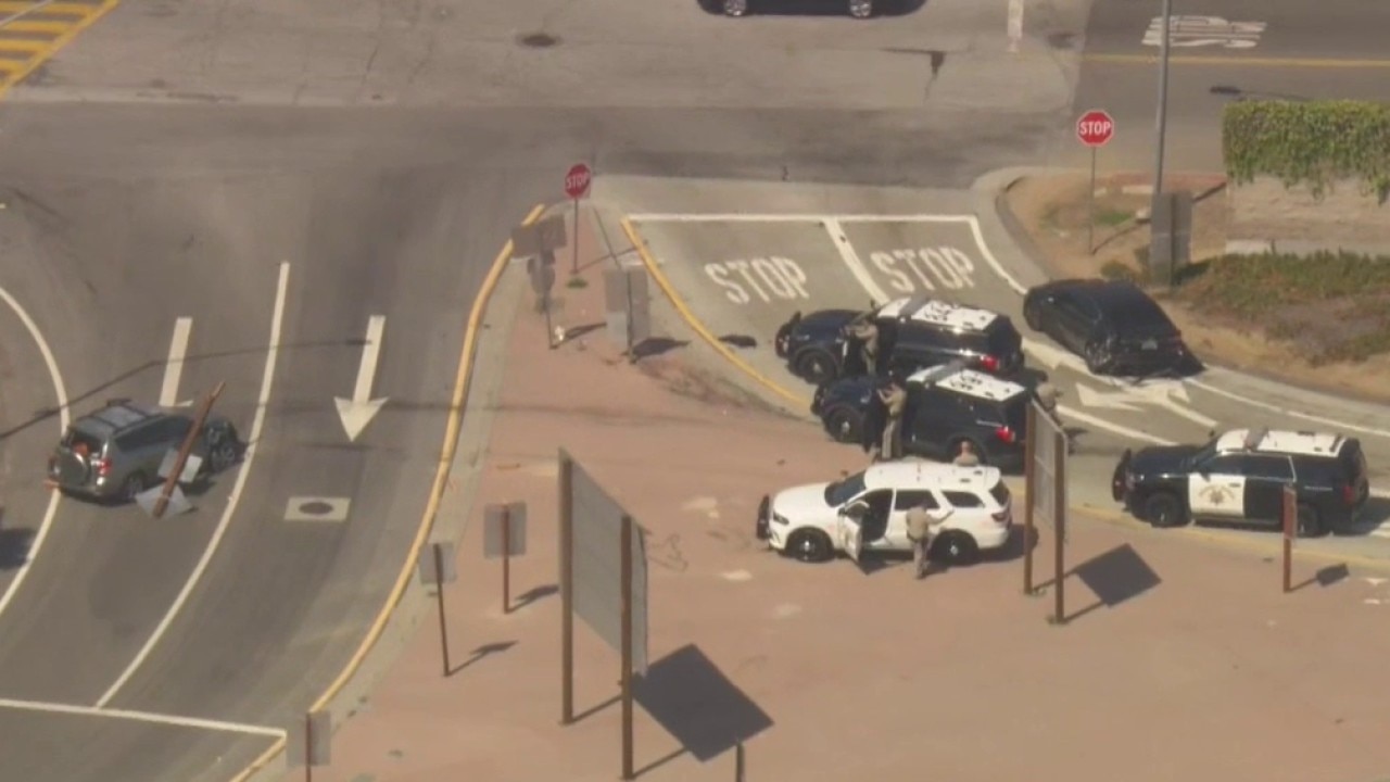 Pursuit of stolen vehicle ends in dramatic crash