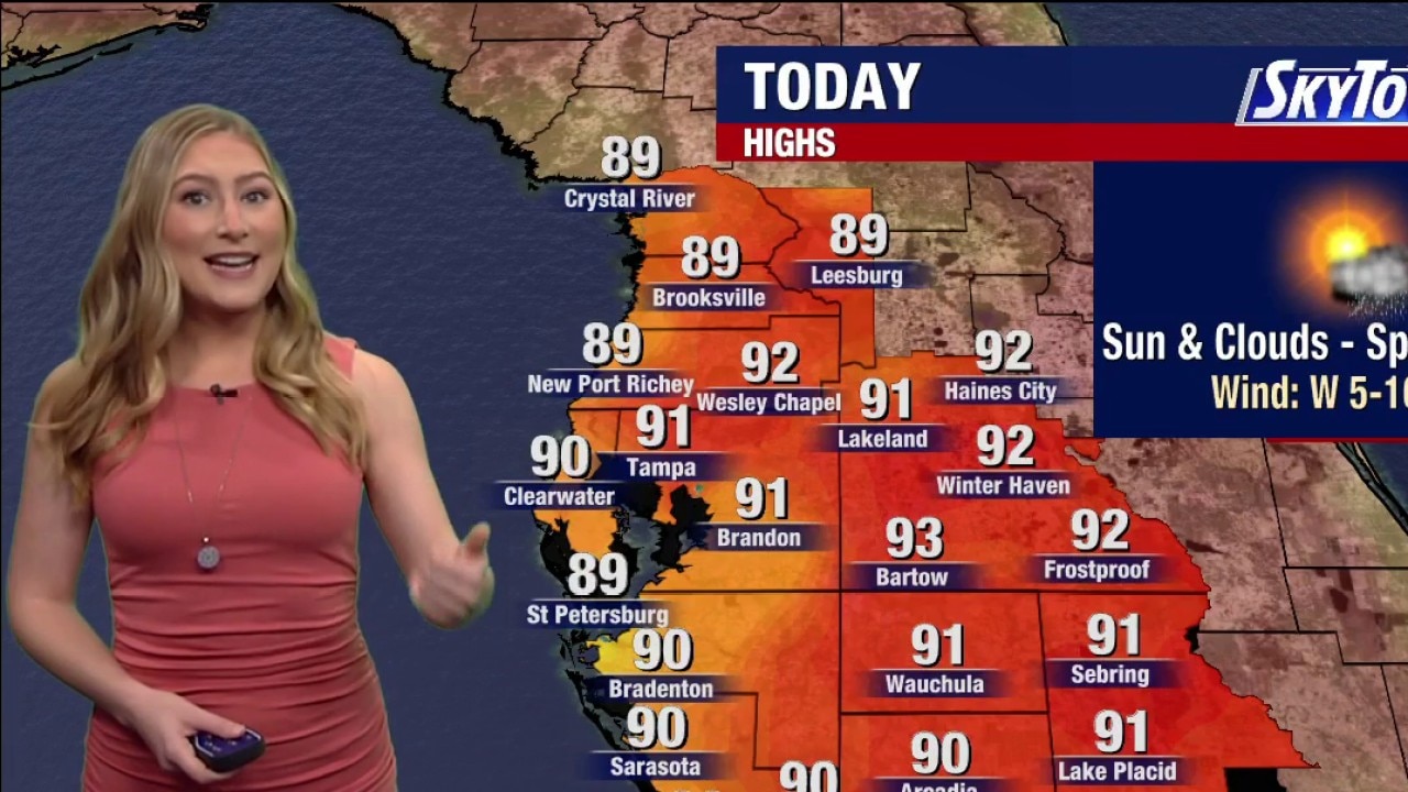 Tampa weather | Sunday morning forecast
