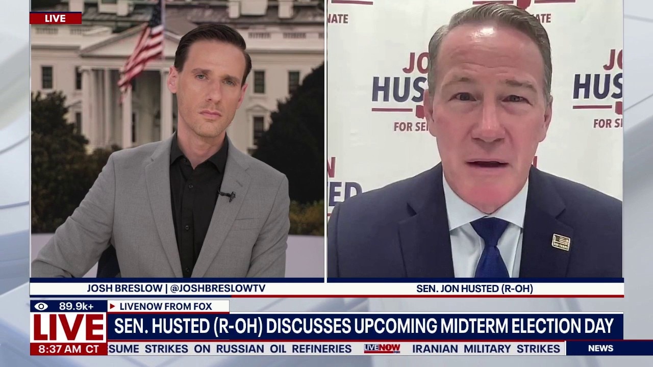 Sen. Husted (R-OH) joins LiveNOW ahead of election