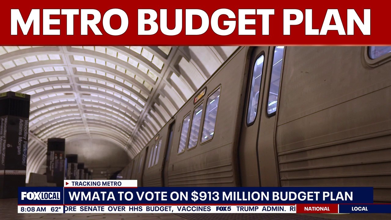 WMATA to vote on budget plan that includes Red Line automation