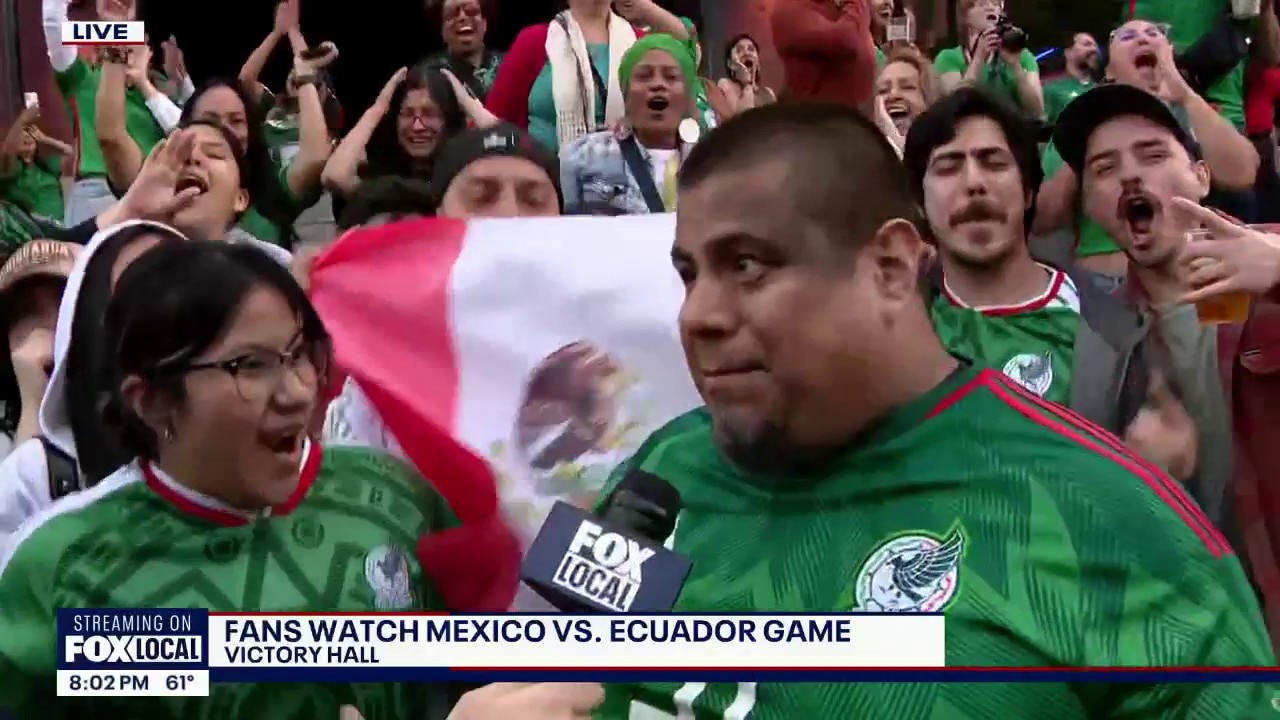 Mexico fans celebrate in Seattle after 2 early goals in World Cup