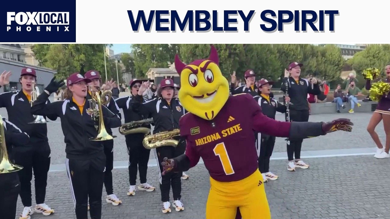ASU marching band delights fans before UK kickoff