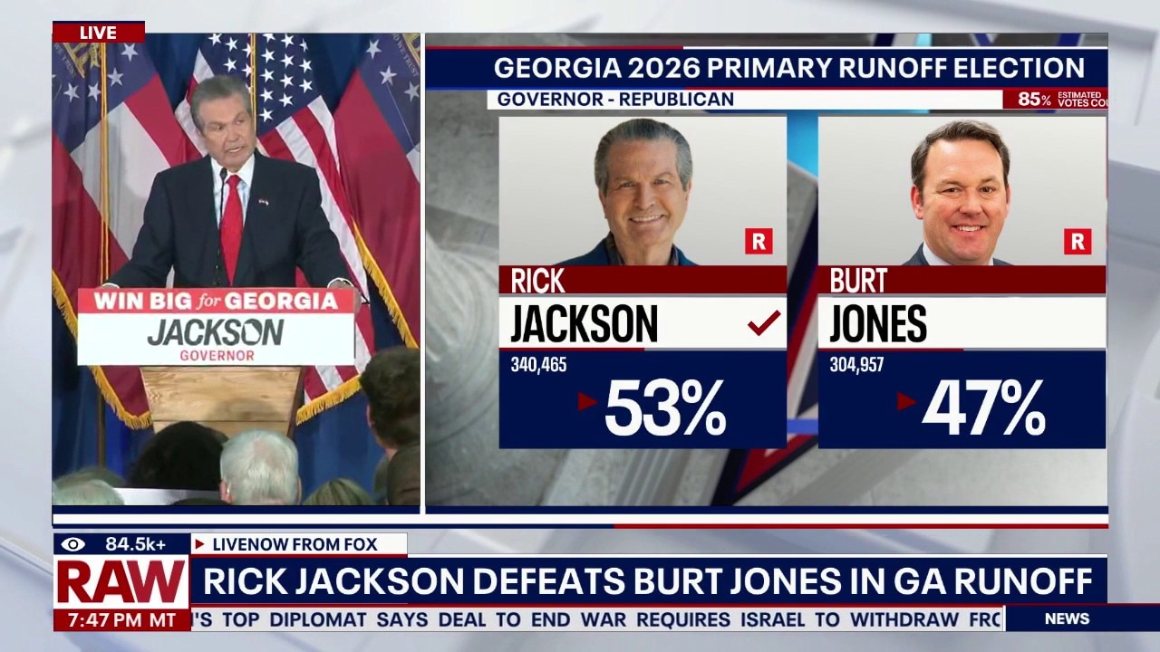 Jackson wins GOP nomination in GA governor’s race 