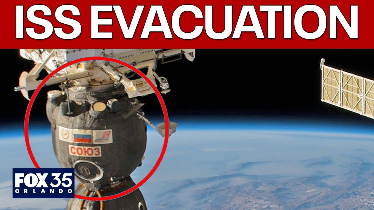 ISS astronauts told to evacuate over air leak