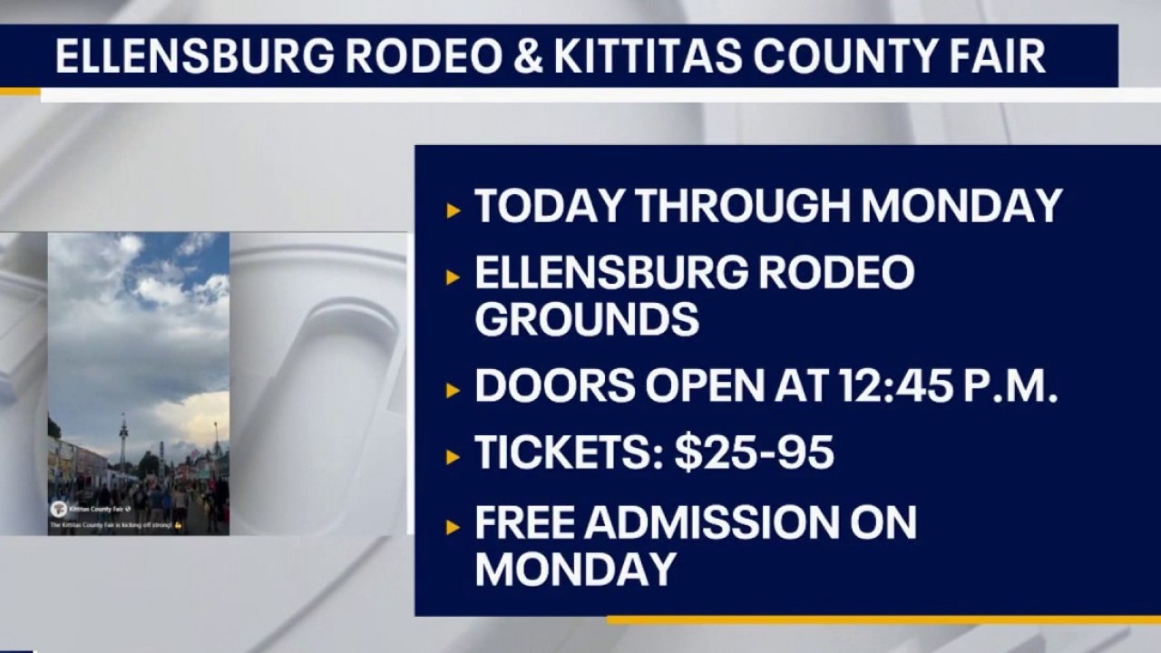 Everything you need to know about the Ellensburg Rodeo & Kittitas County Fair this weekend