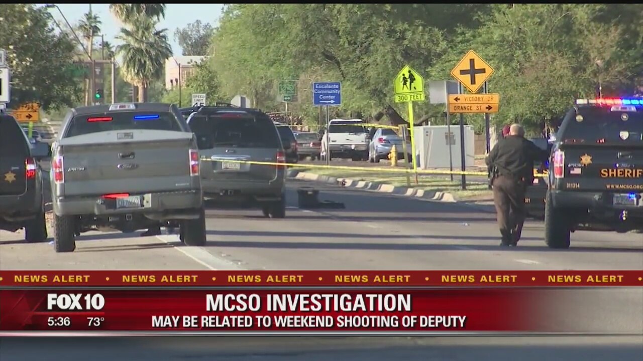 Investigation at Tempe apartment complex may be related to MCSO deputy shooting