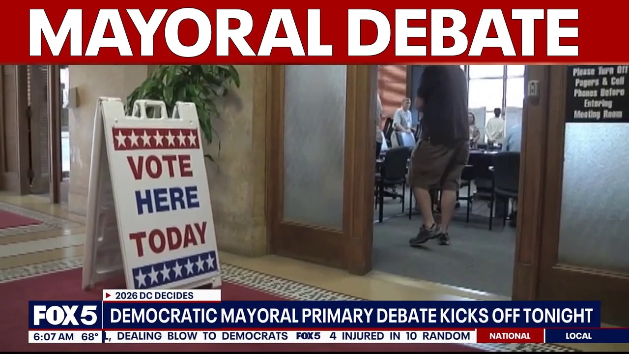 DC Democratic mayoral primary debate kicks off Monday night