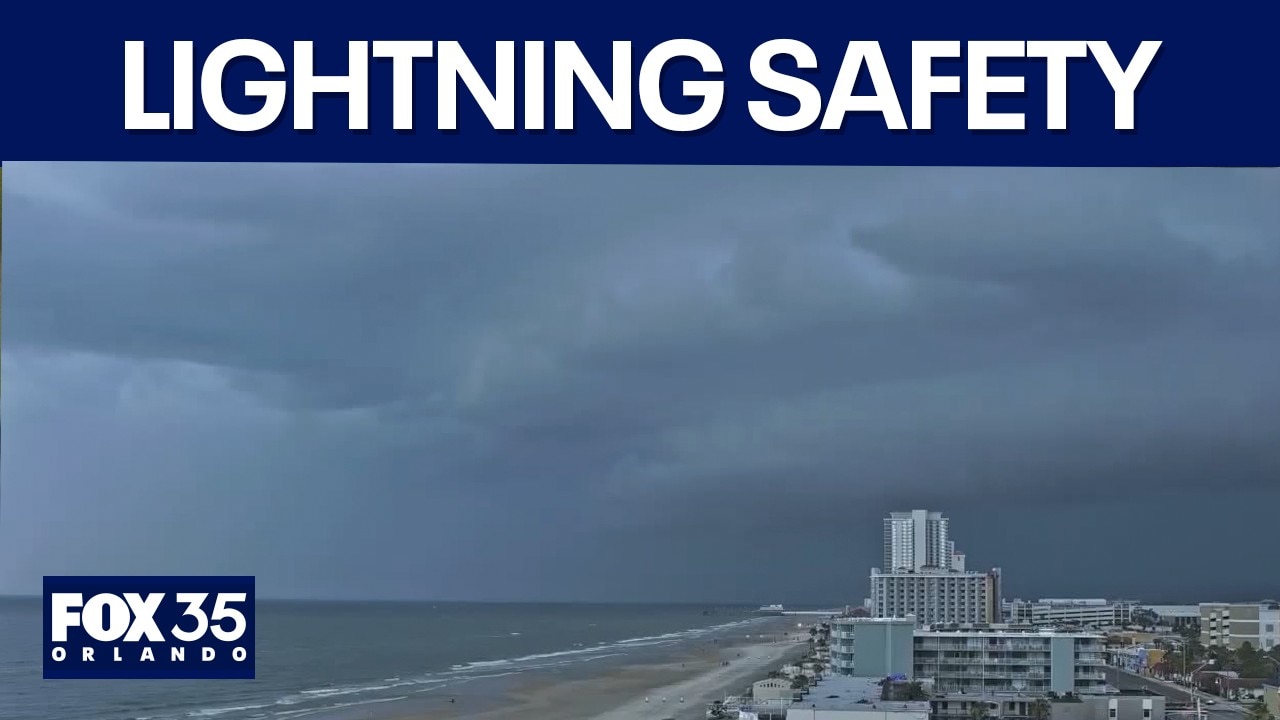 Science behind lightning strikes