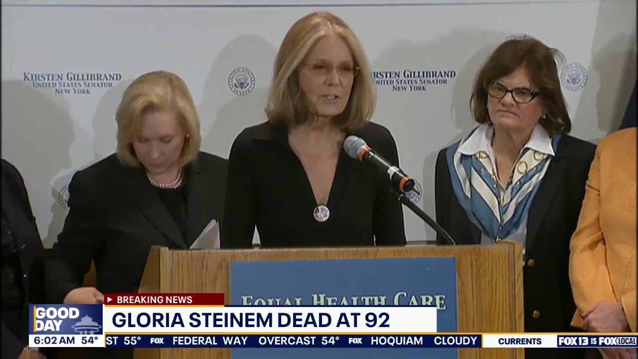 Gloria Steinem, journalist and feminist icon, dies at 92