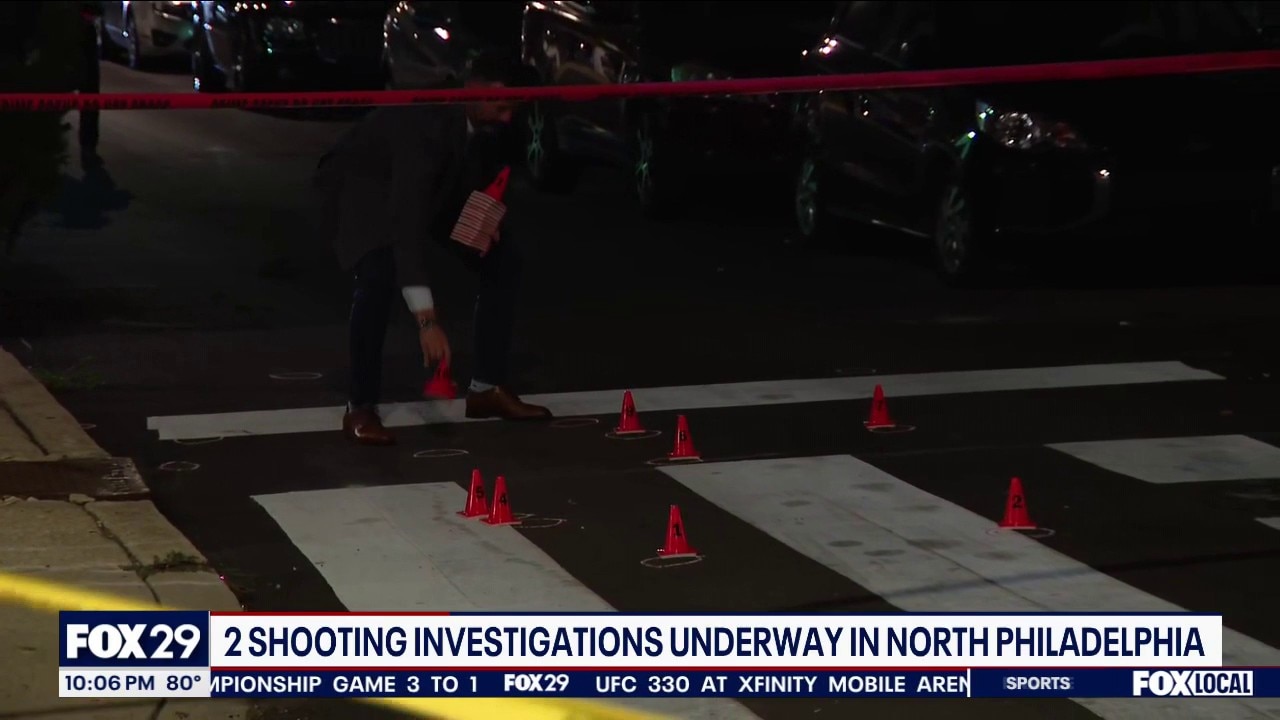 2 shootings under investigation in North Philadelphia