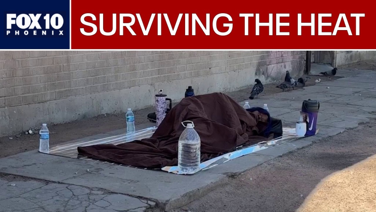 Arizona homeless survive dangerous summer heat on the streets