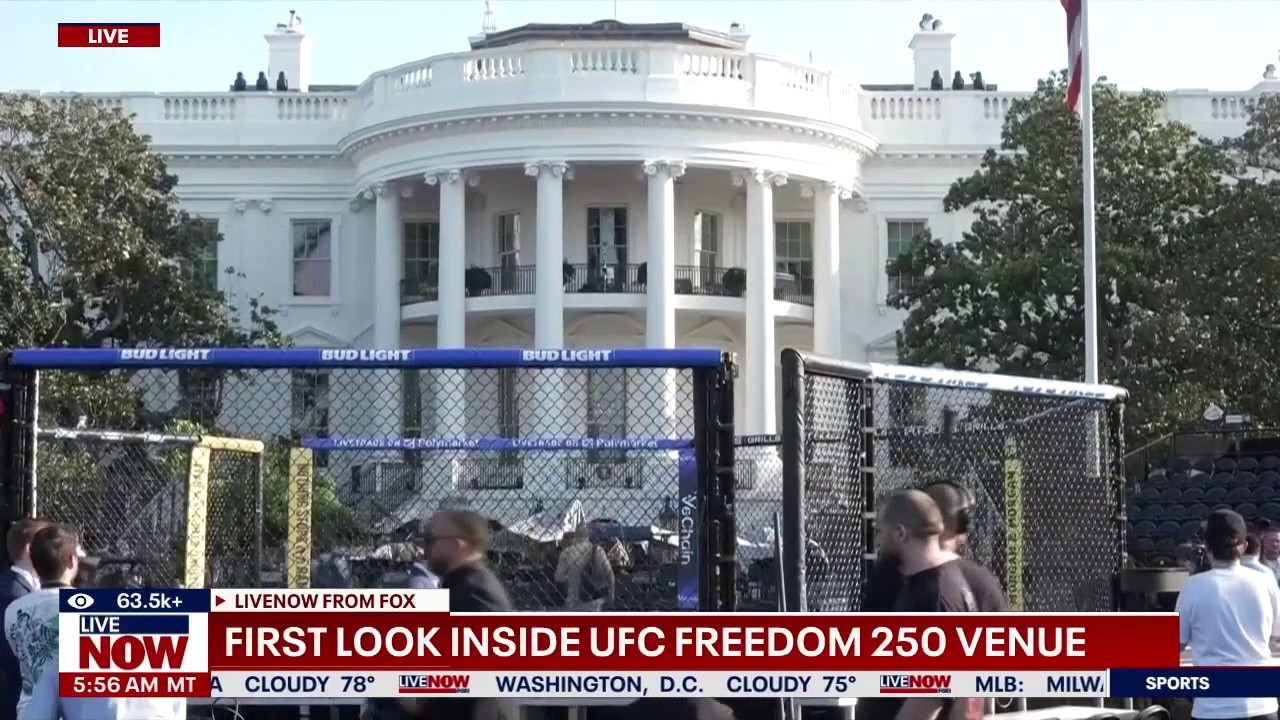 First look inside UFC Freedom 250 venue 