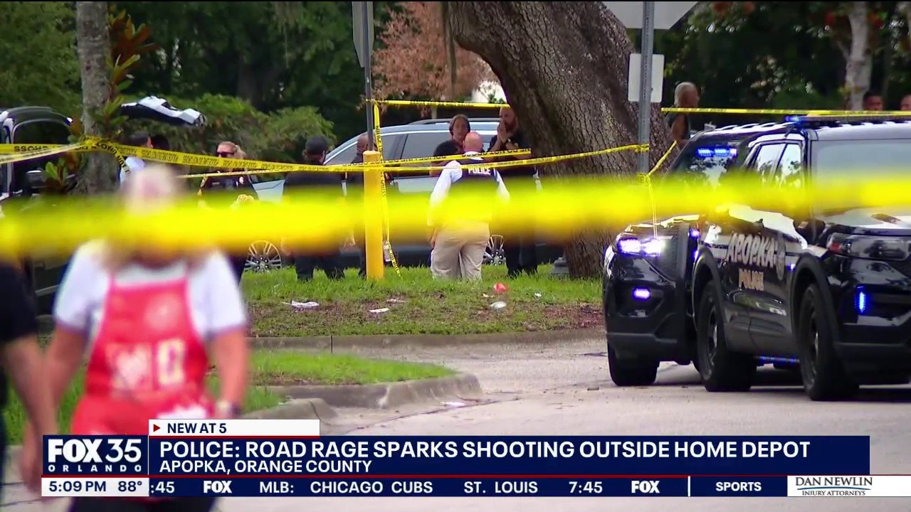 Alleged road rage shooting leaves 1 injured, suspect arrested in Apopka
