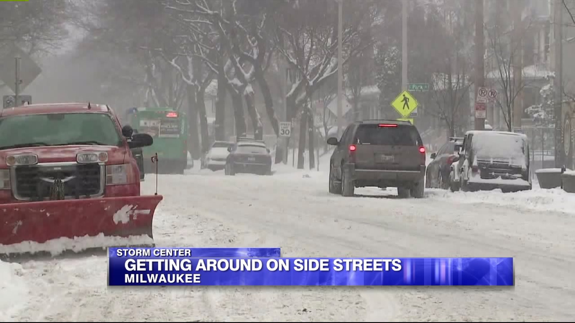Snow impacting side streets