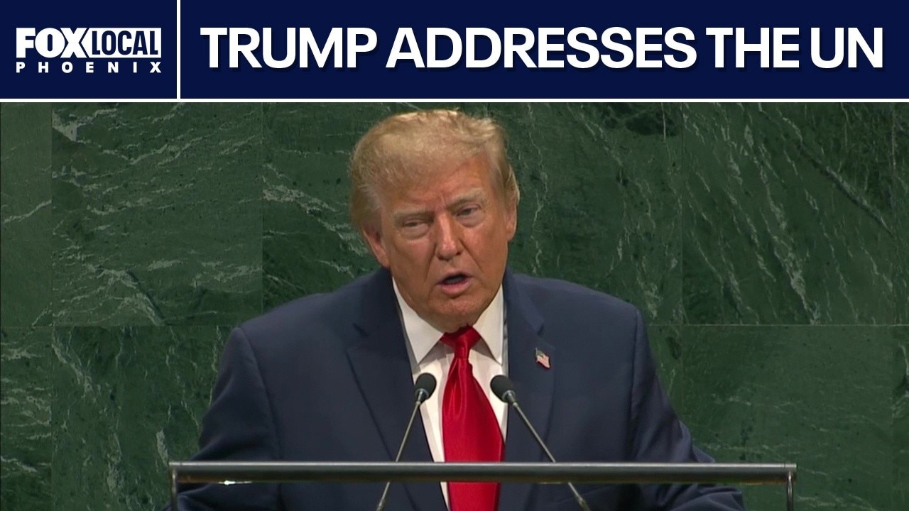 President Trump speaks at UN General Assembly