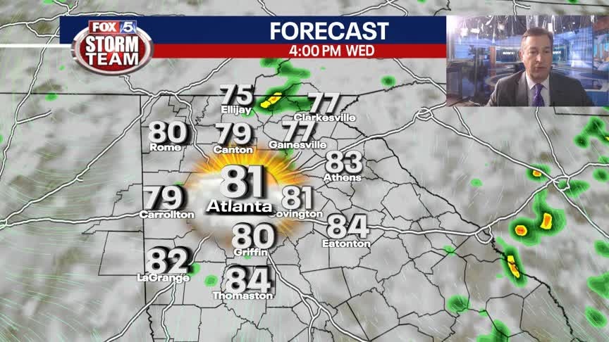 Tuesday Evening Weather Update