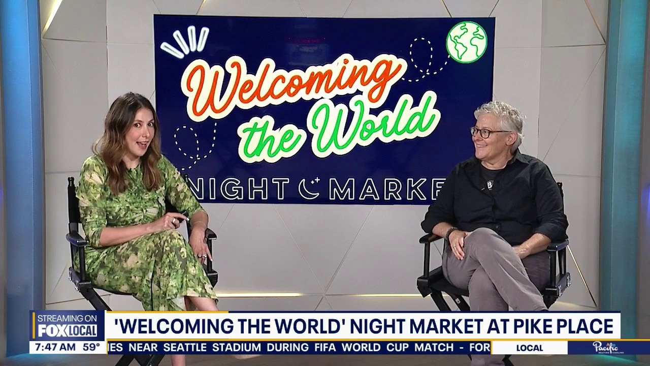 'Welcoming the World' night market at Pike Place in Seattle