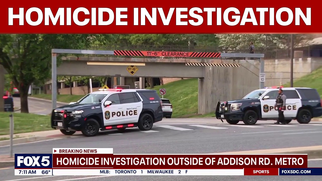 Homicide investigation closes Addison Road Metro station