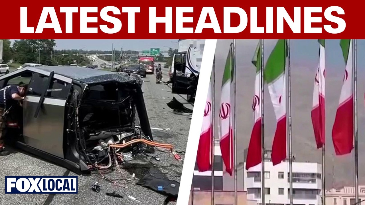 Massive Maryland crash splits Cybertruck in half; 2 US servicemembers killed in Joran | TOP STORIES