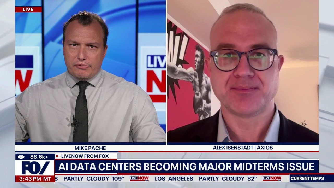 AI data centers becoming major midterms issue