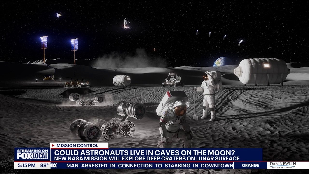 NASA wants to explore moon caves that one day could shelter astronaunts