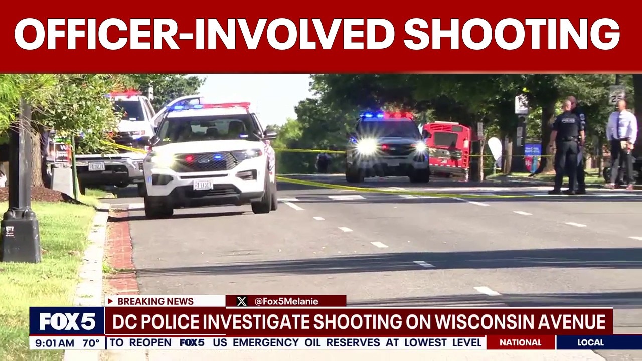 Suspect dead in officer‑involved shooting, DC police say