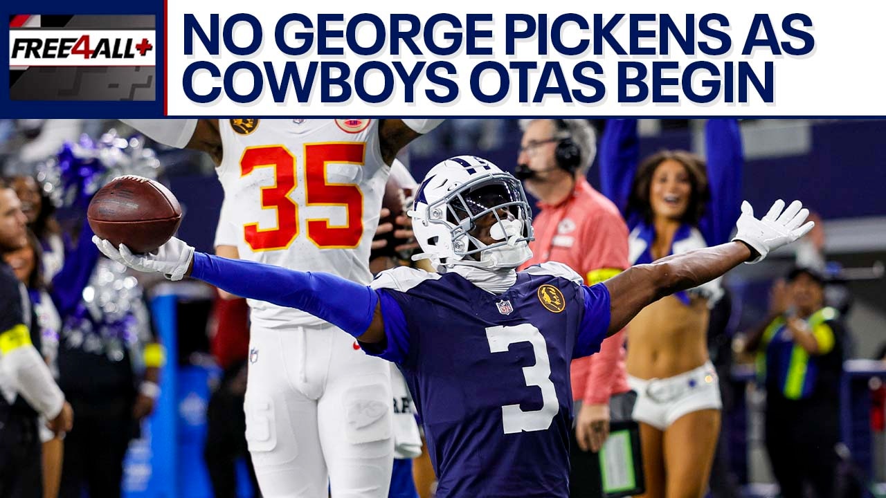 George Pickens no-shows at Cowboys OTAs | Free 4 All+