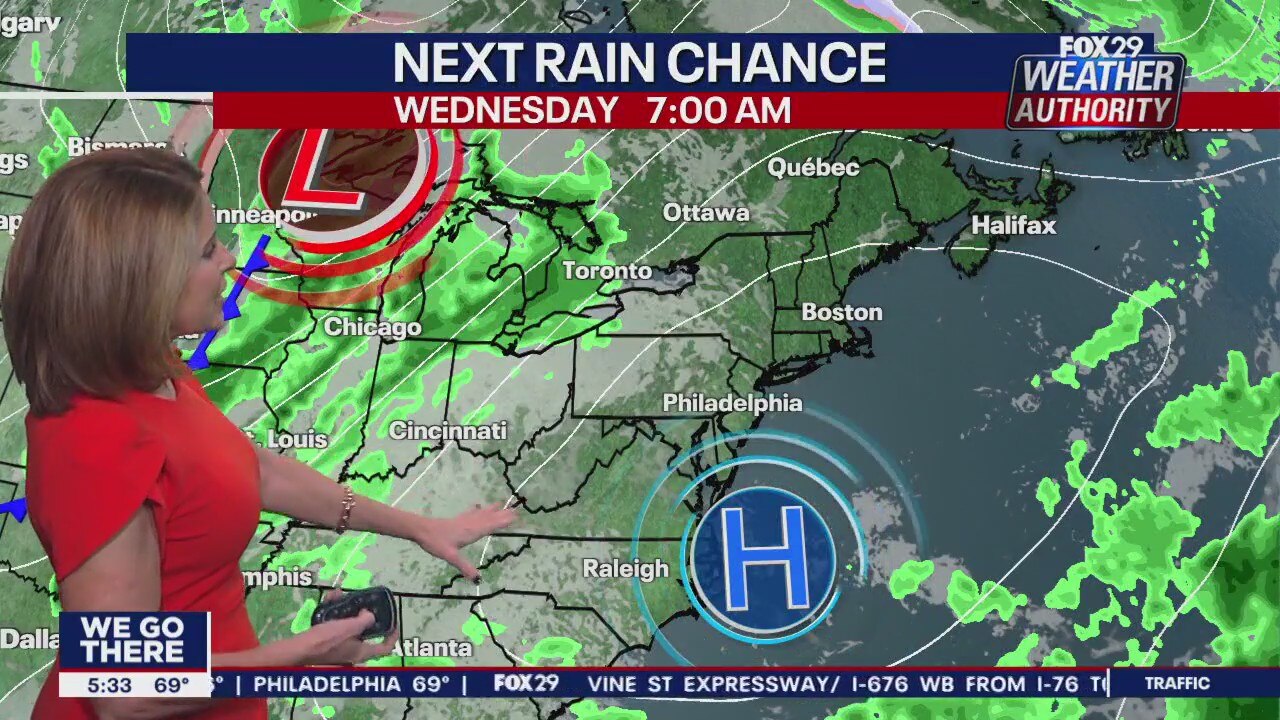 Weather Authority: Monday, 5 p.m. update