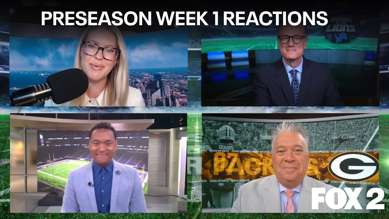 Preseason week 1 - a lot to clean up!