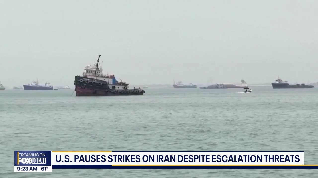 US pauses strikes on Iran despite escalation threats
