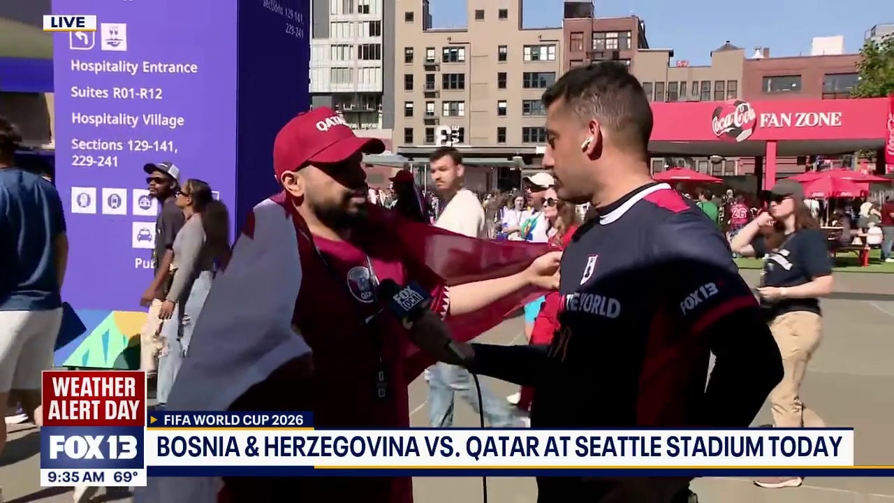 Qatar fans ready for World Cup match