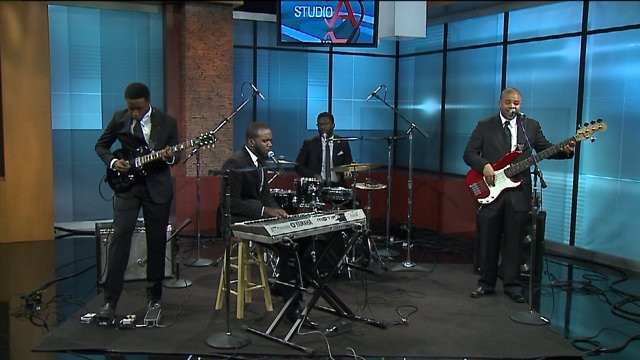 Aaron Abernathy and the Nat Turner Band perform
