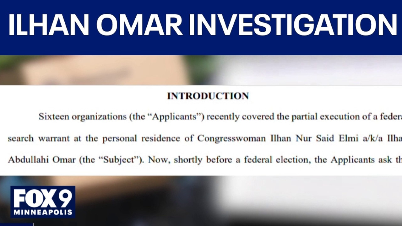 Ilhan Omar investigation: New detals on search warrant of Washington, D.C. home