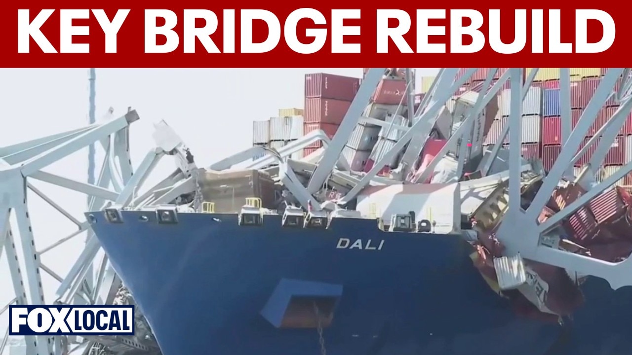 Gov. Wes Moore leads boat tour of Key Bridge rebuild