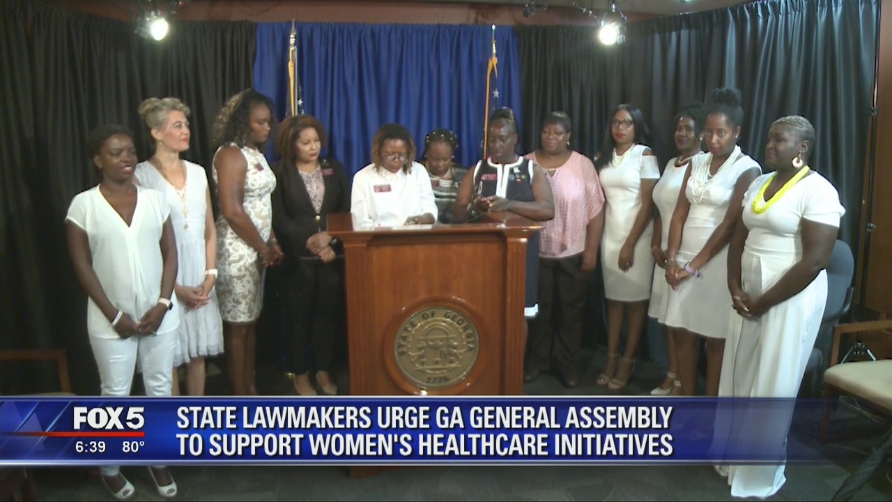 State lawmakers urge Ga. General Assembly to support women's health initiatives