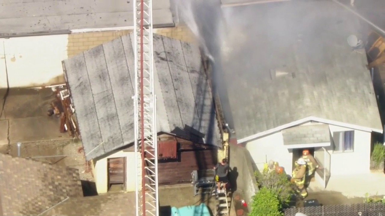 Inglewood resident joins crews in firefight