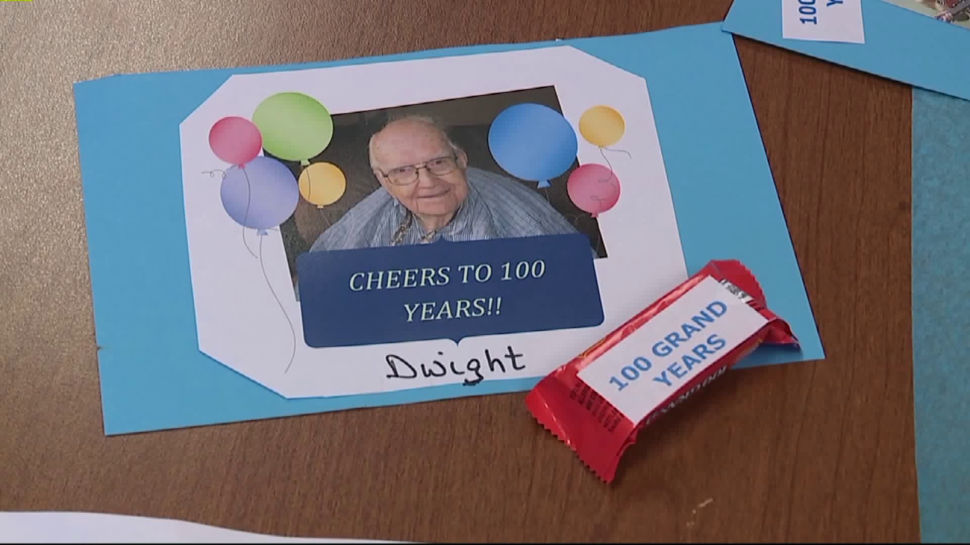 WWII vet turns 100