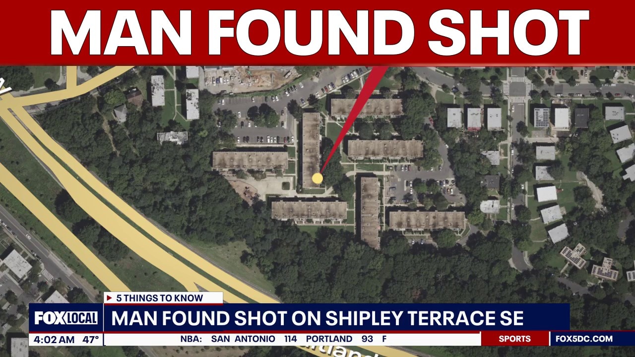 Man found shot in Shipley Terrace, police say | FOX 5 AT 4AM