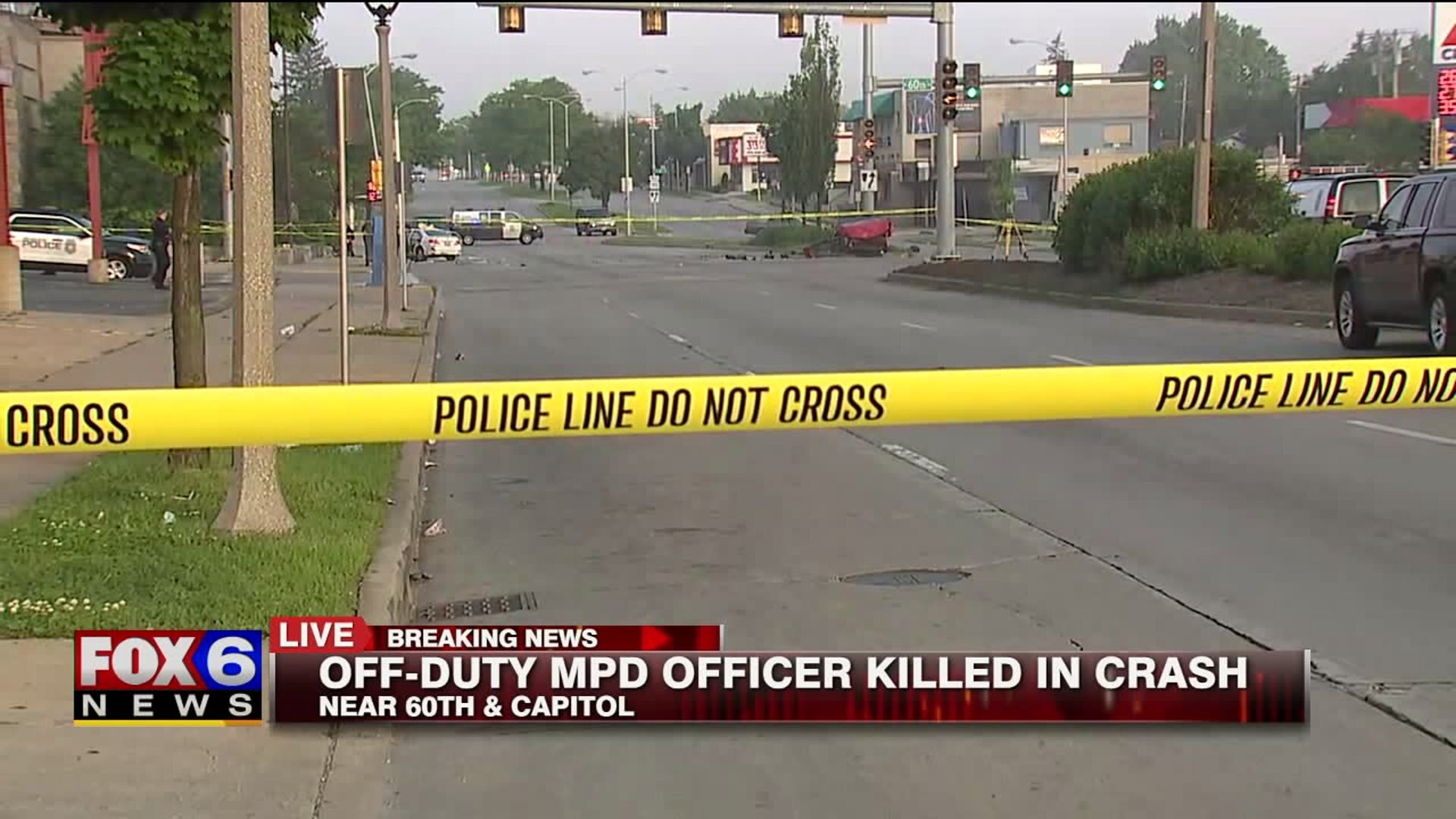 Off-duty MPD officer killed in crash | FOX6 Milwaukee