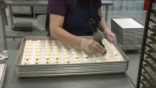 Behind the scenes look at cookie-making process