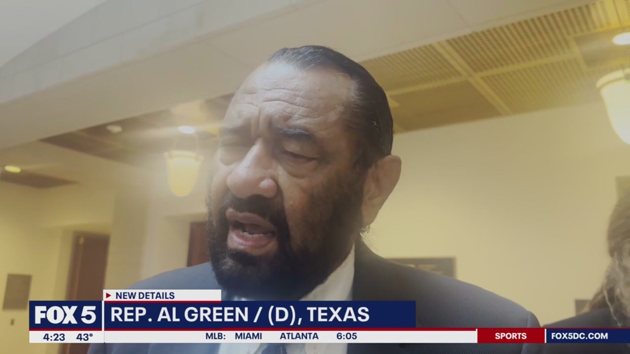 Rep. Al Green responds after House votes to censure him