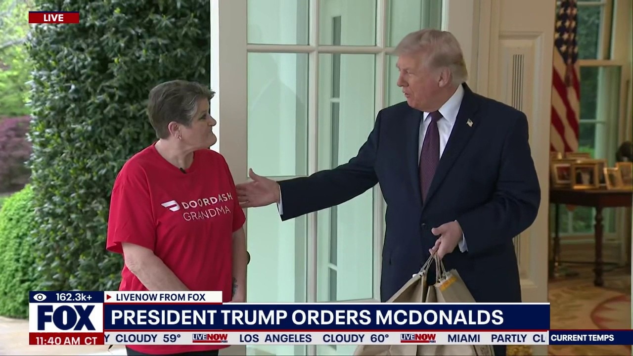 Trump orders McDonalds to White House
