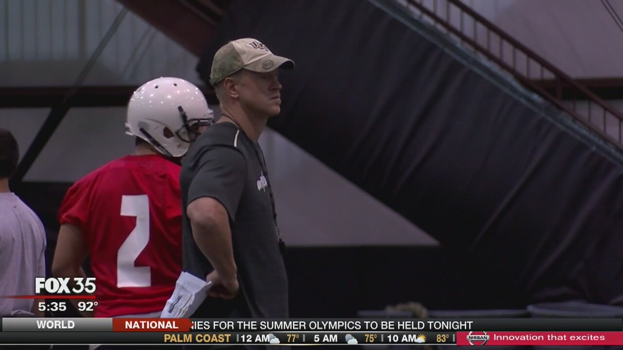 UCF fall football camp begins