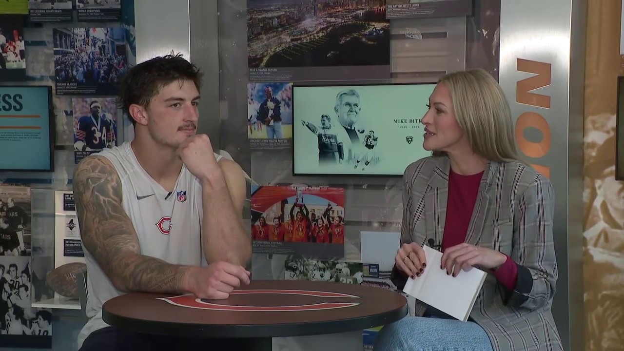 Devan goes 1 on 1 with Bears TE Colston Loveland
