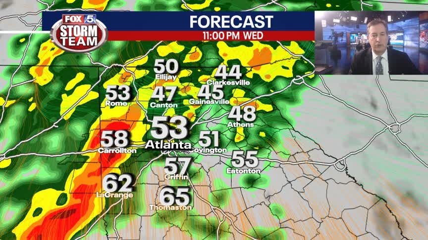 Tuesday Evening Weather Update